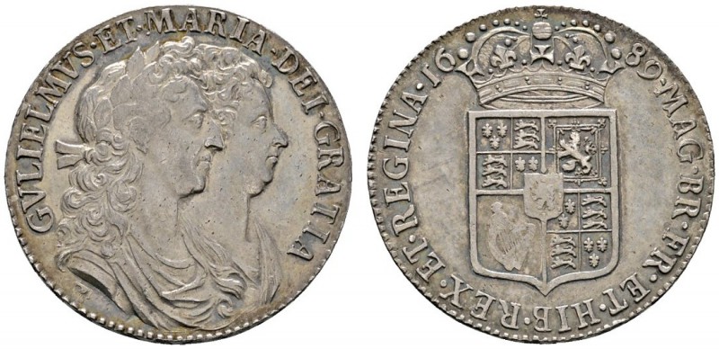 Ausländische Münzen und Medaillen 
 Großbritannien 
 William III. und Mary 168...