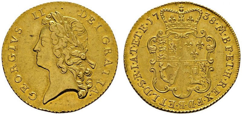 Ausländische Münzen und Medaillen 
 Großbritannien 
 George II. 1727-1760 
 2...