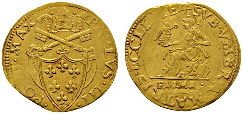 Ausländische Münzen und Medaillen 
 Italien-Kirchenstaat (Vatikan) 
 Paul III....