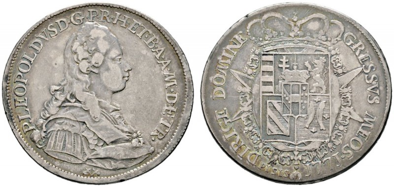 Ausländische Münzen und Medaillen 
 Italien-Toskana/Florenz 
 Pietro Leopoldo ...
