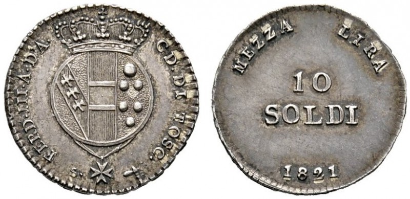 Ausländische Münzen und Medaillen 
 Italien-Toskana/Florenz 
 Ferdinand III. d...