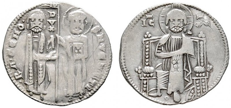 Ausländische Münzen und Medaillen 
 Italien-Venedig 
 Raniero Zeno 1253-1268 ...