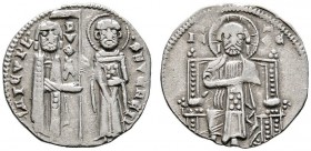 Ausländische Münzen und Medaillen 
 Italien-Venedig 
 Lorenzo Tiepolo 1268-1275 
 Grosso o.J. Paol. p. 20/1, Gamb. 36.
 sehr schön