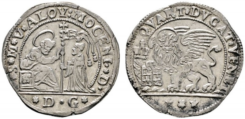 Ausländische Münzen und Medaillen 
 Italien-Venedig 
 Alvise Mocenigo IV. 1763...