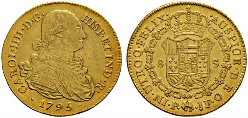Ausländische Münzen und Medaillen 
 Kolumbien 
 Carlos IV. von Spanien 1788-18...
