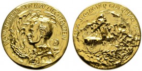 Ausländische Münzen und Medaillen 
 Liechtenstein 
 Franz Joseph II. 1938-1989 
 Goldmedaille 1966 von Salvadore Dali, auf den 60. Geburtstag des F...