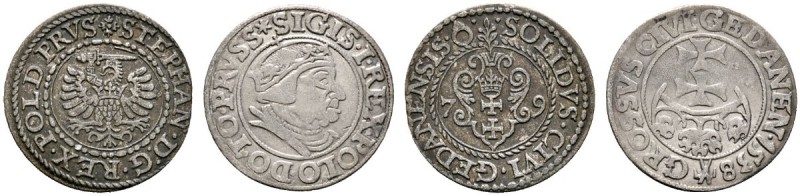 Ausländische Münzen und Medaillen 
 Polen-Danzig, Stadt 
 Stephan Bathory 1576...