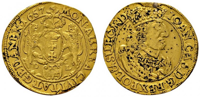 Ausländische Münzen und Medaillen 
 Polen-Danzig, Stadt 
 Johann Casimir 1648-...