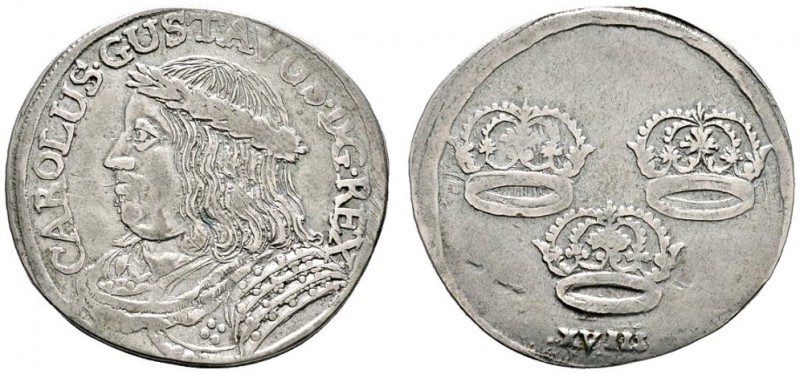 Ausländische Münzen und Medaillen 
 Polen-Thorn, Stadt 
 Karl X. Gustav von Sc...