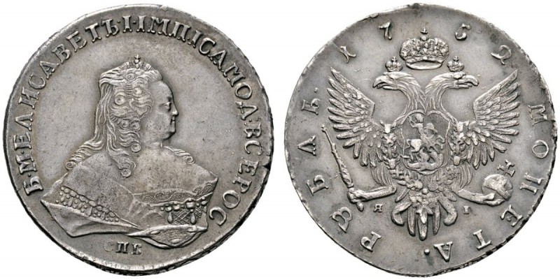Ausländische Münzen und Medaillen 
 Rußland 
 Elisabeth I. Petrowna 1741-1761 ...