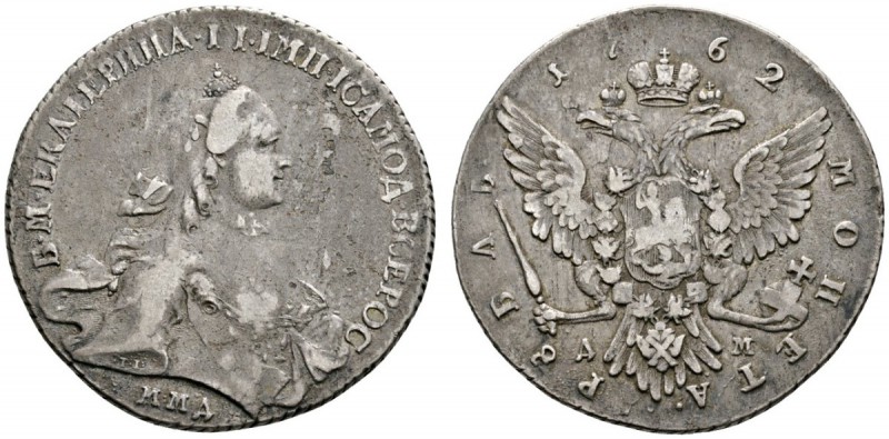 Ausländische Münzen und Medaillen 
 Rußland 
 Katharina II. 1762-1796 
 Rubel...
