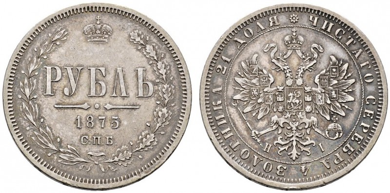 Ausländische Münzen und Medaillen 
 Rußland 
 Alexander II. 1855-1881 
 Rubel...