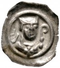 Ausländische Münzen und Medaillen 
 Schweiz-Basel, Bistum 
 Heinrich IV. von Isny 1275-1286 
 Pfennig. Brustbild mit zweispitziger Mitra nach halbr...