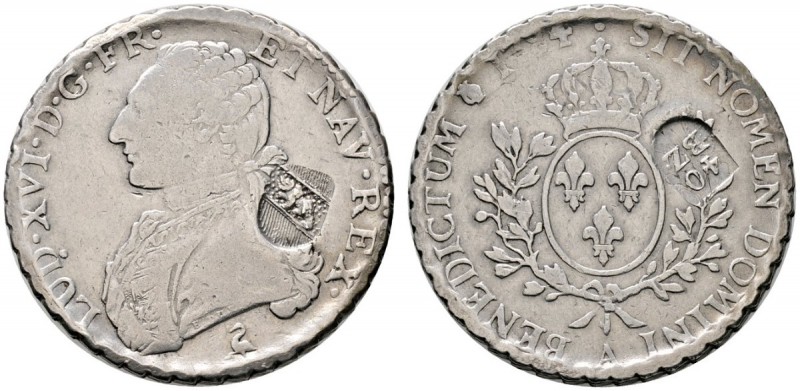 Ausländische Münzen und Medaillen 
 Schweiz-Bern 
 Französischer Laubtaler 178...