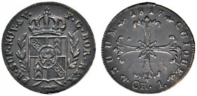 Ausländische Münzen und Medaillen 
 Schweiz-Neuenburg (Neuchatel) 
 Friedrich Wilhelm III. von Preußen 1797-1840. Kreuzer 1817 -Neuenburg-. DT 259a,...