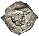 Ausländische Münzen und Medaillen 
 Schweiz-Zürich, Fraumünsterabtei 
 Vierzipfeliger Pfennig ca. 1250. ZVRICH (retrograd). Kopf des hl. Felix mit D...