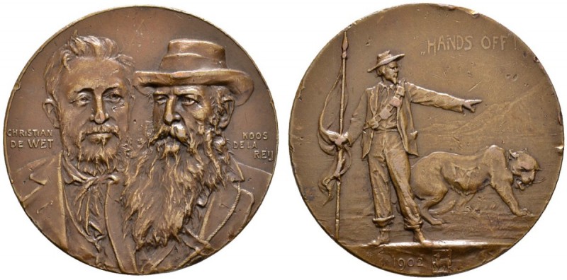 Ausländische Münzen und Medaillen 
 Südafrika 
 Republik 
 Bronzemedaille 190...