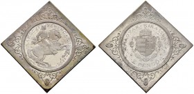 Ausländische Münzen und Medaillen 
 Ungarn 
 Reichsverweser Miklós Horthy 1920-1944 
 Silberklippe zu 2 Pengö 1935. Franz Rakoczi. Offizielle Neupr...