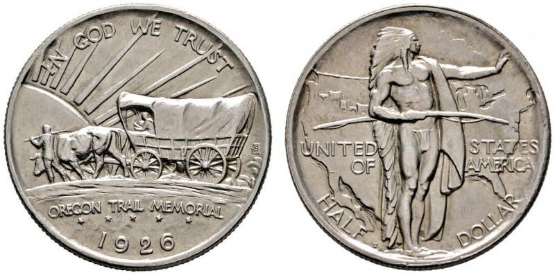 Ausländische Münzen und Medaillen 
 USA 
 Gedenk-1/2 Dollar 1926 -San Francisc...