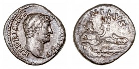 Imperio Romano
 Adriano
 Denario. AR. (117-138). R/NILVS. El Nilo recostado a izq. portando cornucopia. 3.36g. RIC.309. Bonita pátina de monetario. ...