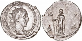 Imperio Romano
 Trajano Decio
 Antoniniano. AR. (250-251). R/DACIA. 3.89g. RIC.12. MBC+/MBC-.