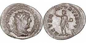 Imperio Romano
 Valeriano I
 Antoniniano. VE. (253-260). R/AETERNITATI AVGG. 4.28g. RC.66. Muy escasa. MBC.