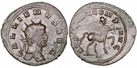 Imperio Romano
 Galieno
 Antoniniano. VE. (253-268). R/APOLLINI CONS. AVG. 3.65g. RIC.163. Flan grande. MBC.