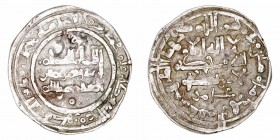 Monedas Árabes
 Califato de Córdoba
 Dírhem. AR. Medina Azzahra. 358 H. 3.31g. V.459. Escrito a tinta la fecha. BC+.