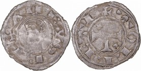Monedas Medievales
 Corona Castellano Leonesa
 Alfonso I de Aragón
 Dinero. VE. Toledo. 0.80g. AB.23. MBC+.