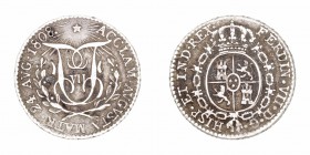 Monarquía Española
 Fernando VII
 Medalla. AR. Proclamación en Madrid, 24 Agosto 1808. 1.45g. 14.00mm. H.4. Tonalidad. BC+.