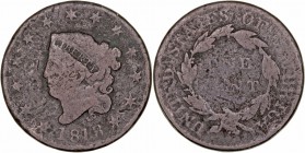 Monedas Extranjeras
 Estados Unidos 
 Cent. AE. 1818. KM.45. RC.