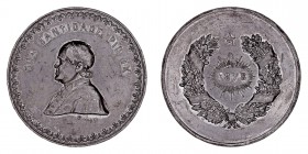 Medallas
 Vaticano
 Medalla. Calamina. Pío IX, 1878. Grabador Preyer. 35.61g. 44.00mm. El metal es estaño o alguna aleación similar. MBC.