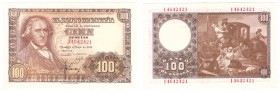 Billetes
 Estado Español, Banco de España
 100 Pesetas. 2 mayo 1948. Serie I. ED.456a. SC.