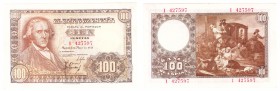 Billetes
 Estado Español, Banco de España
 100 Pesetas. 2 mayo 1948. Serie I. ED.456a. Lavado y planchado. EBC.