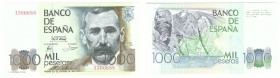 Billetes
 Juan Carlos I, Banco de España
 1000 Pesetas. 23 octubre 1979. Sin serie. ED.477. SC.
