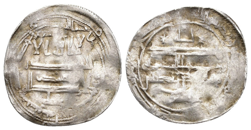 MONEDA EXTRANJERA. MUNDO ISLÁMICO. Idrisíes. Idris II. Dírham. Sabu. 212 H? AR 1...