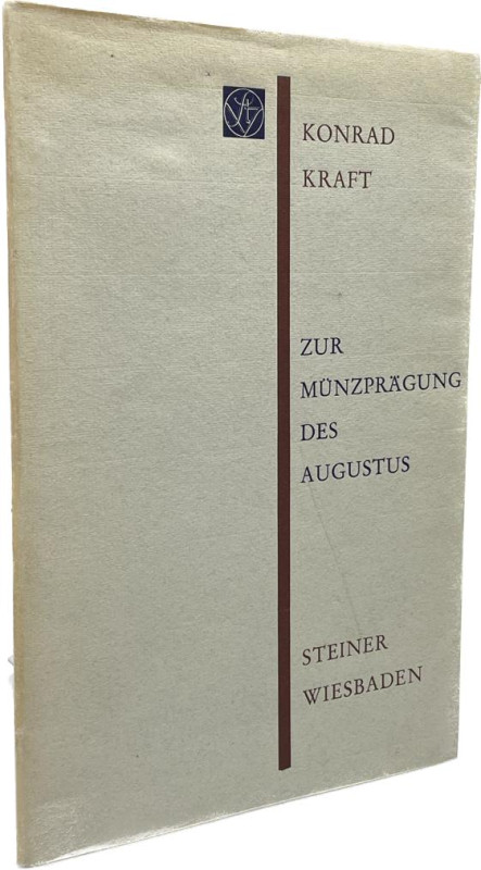 Kraft, K.


Zur Münzprägung des Augustus. Wiesbaden 1969. 51 S., 4 Tfn. Brosc...