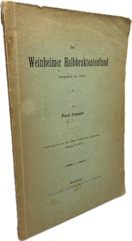 Joseph, P.


Der Weinheimer Halbbrakteatenfund. (vergraben um 1200). Sonderab...