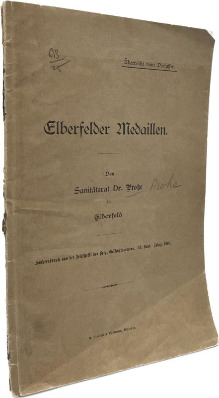 Protze, H.


Elberfelder Medaillen. SD aus der Zeitschrift des Berg. Geschich...