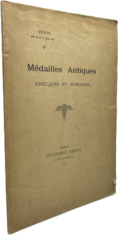 Freres, F., Paris. Auktion vom 26.05.1914.


Médailles antiques, grecques et ...