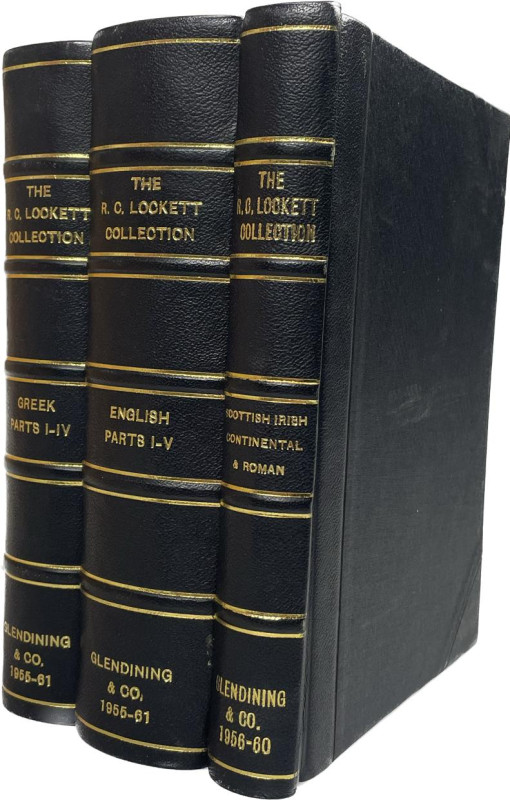 Glendining & Co., London. Auktionen von 1955 - 1961.


Drei Sammelbände mit V...