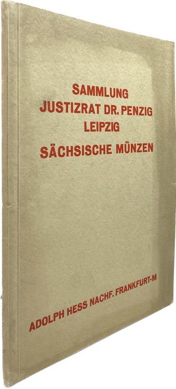 Hess Nachf., A., Frankfurt a.M. Auktion 195 vom 25.06.1929.


Slg. Justizrat ...