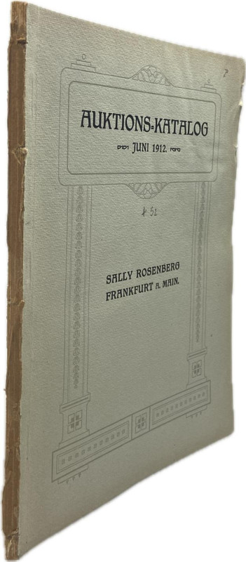 Rosenberg, S., Frankfurt. Auktion 32 vom 03.06.1912.


I. Münzen der Vereinig...