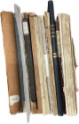 Konvolut (Auktionskataloge vor 1945).


14 Kataloge von Helbing, Hess, Dupriez, Hirsch, Jacob, Hamburger, Cahn und Münzhandlung Basel. Mit einigen ...