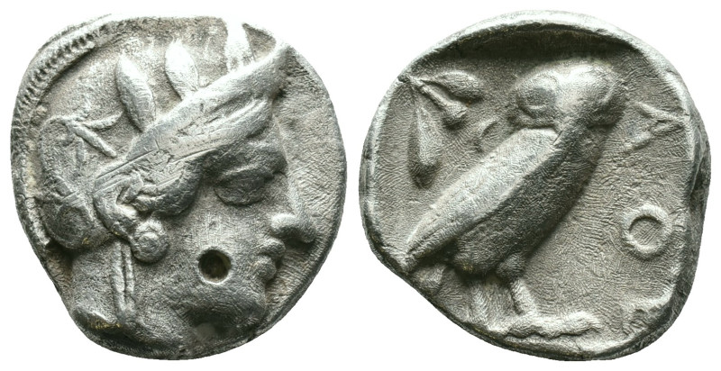 Athens Tetradrachm, head of Athena / owl
Athens, Attica. AR Tetradrachm, c. 440...