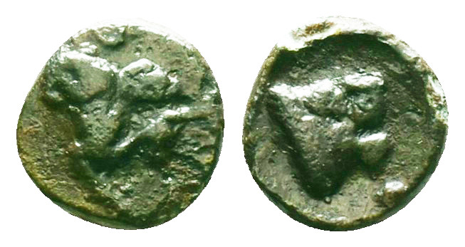 Greek Coins. 4th - 3rd century B.C. AE Reference:

Condition: Very Fine

Wei...