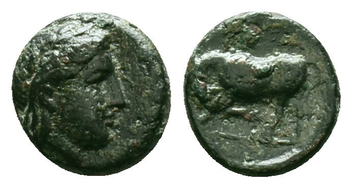 Greek Coins. 4th - 3rd century B.C. AE Reference:

Condition: Very Fine

Wei...