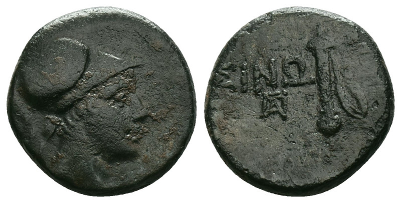 Greek
Paphlagonia, Sinope, AE, (Bronze, 7.93 g 19 mm),Struck under Mithradates ...