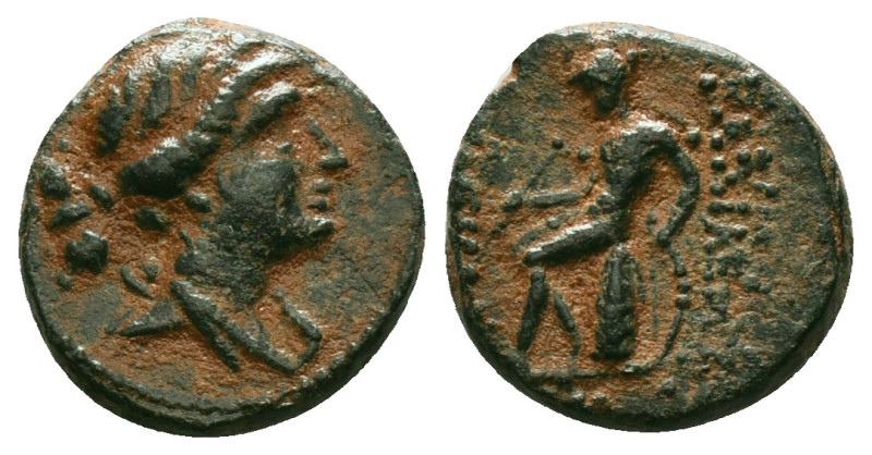 Greek Coins. 4th - 3rd century B.C. AE Reference:

Condition: Very Fine

Wei...