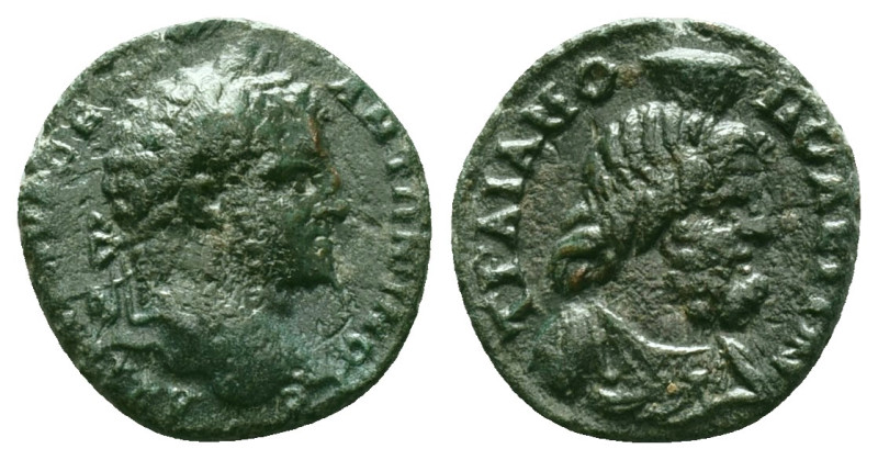 THRACE. Trajanopolis. Caracalla (197-217). Ae.
Obv: AYT K M AYP CE ANTΩNEINOC....